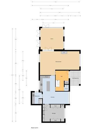 Floor plan - Noordeinde 72, 1511 AE Oostzaan 